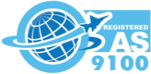 AS9100 BSI accreditation logo